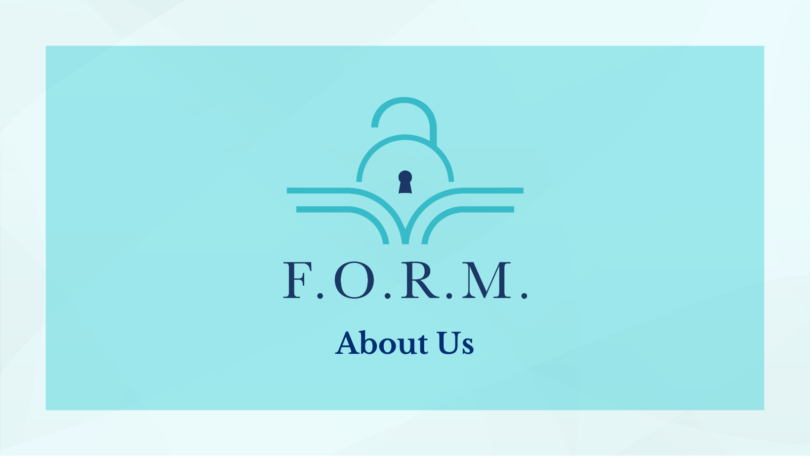 About us - Forum for Open Research in MENA